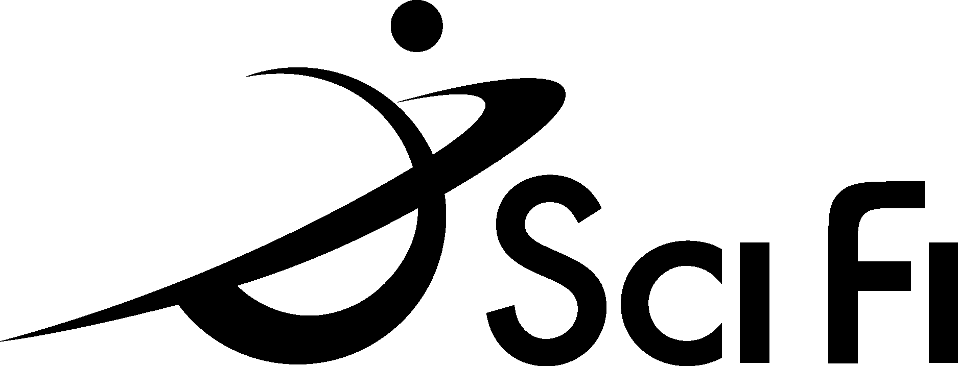 Sci Fi Black Logo Vector Logo